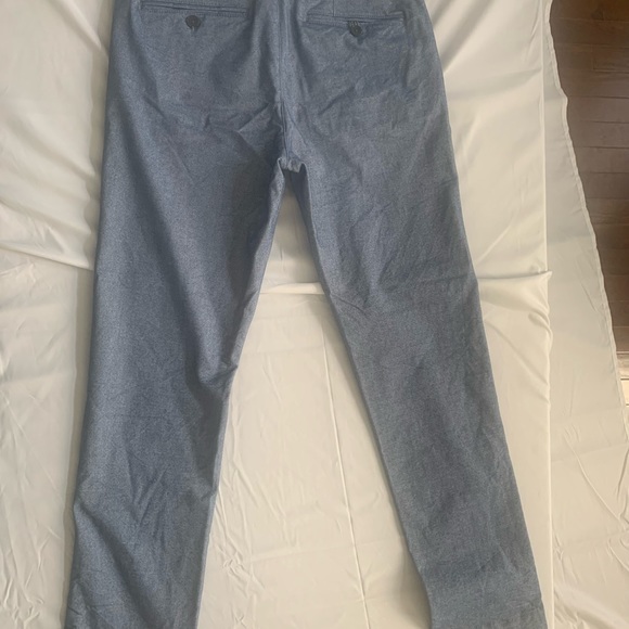 Men’s Ted Baker Classic Fit Trousers Mid Blue - Picture 3 of 12
